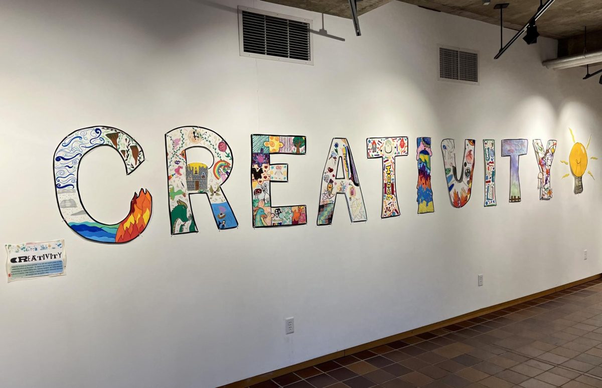 The art show, featured in the Drake Gallery, brings a splash of color to the bleak winter months. It closes on Mar. 16.