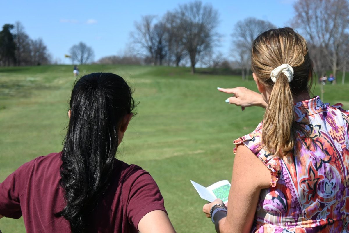 Golf athletes focus on individual performance that supports the team.