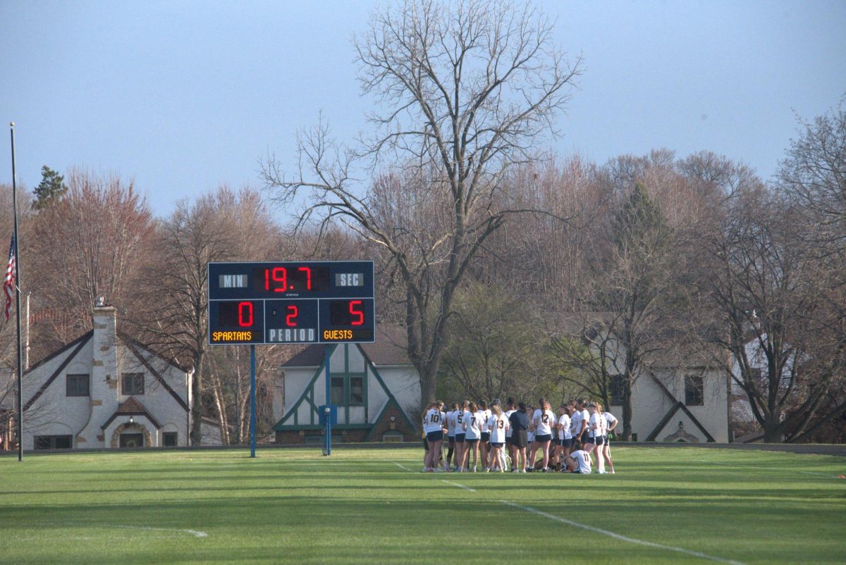 TIMEOUT. The Spartans take a timeout with 19.7 seconds left in the first quarter. 