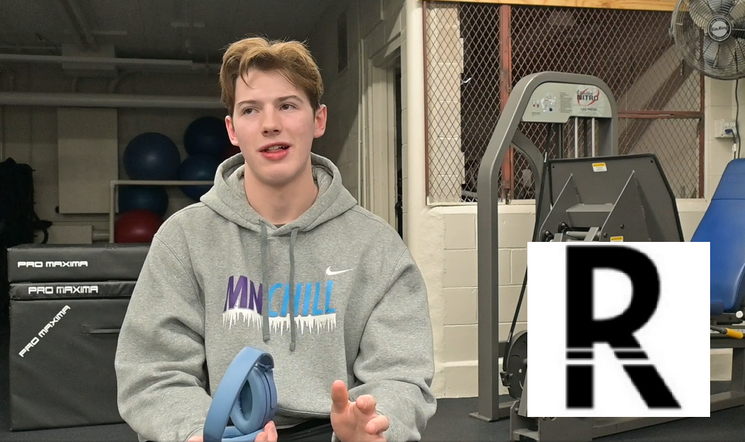 Athletes build strength in the weight room