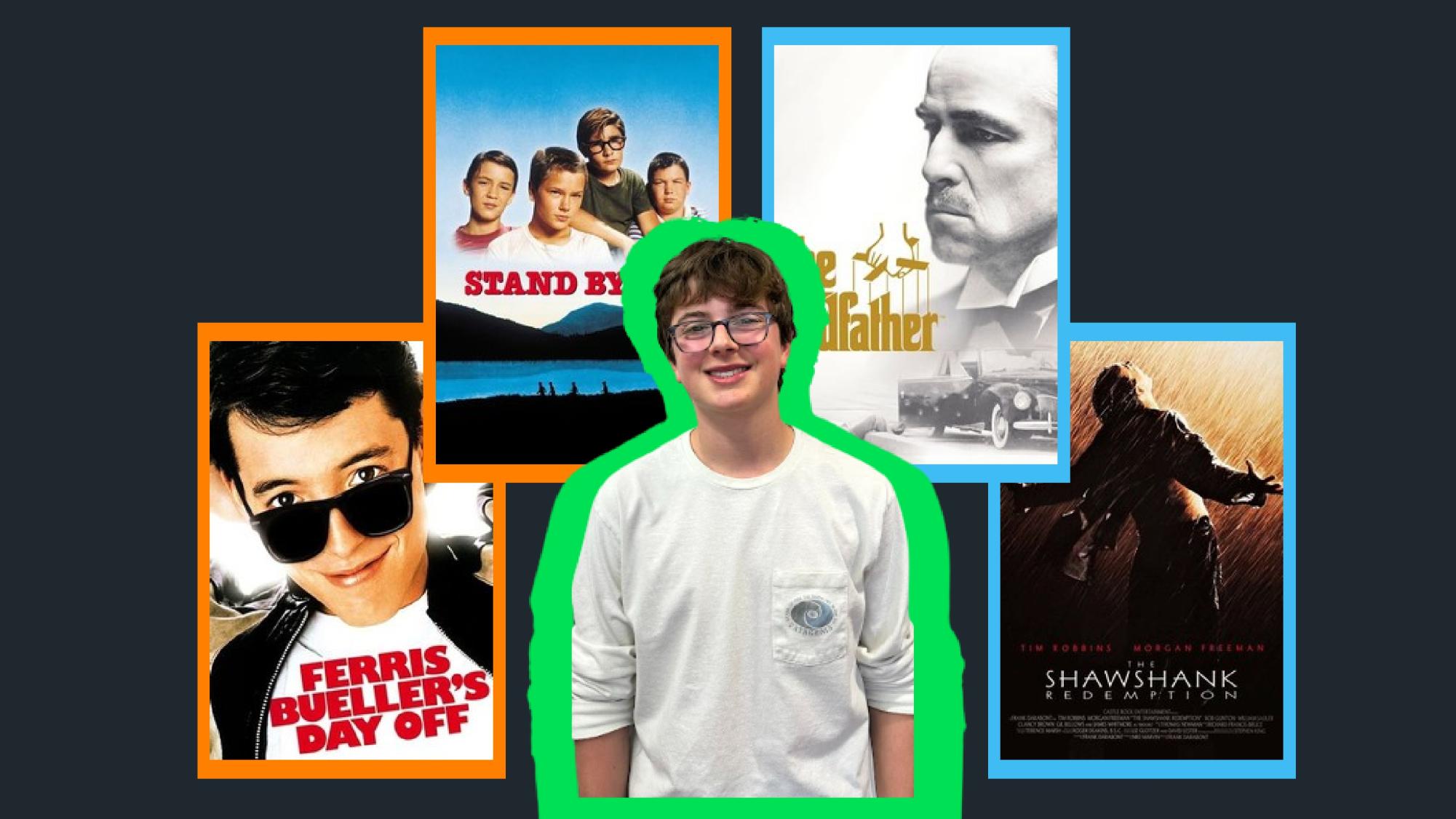 FOUR FAVORITES. Letterboxd allows you put four movies as your favorites on your profile, giving others a peak into your taste (Image credits (left to right): Official posters from Paramount Pictures, Columbia Pictures, Paramount Pictures, Castle Rock Entertainment)