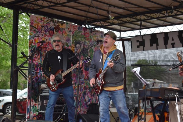 THE KING JAMES VERSION. Jim Gruidl and the King James Version group played at 12:15 at Art-A-Whirl.