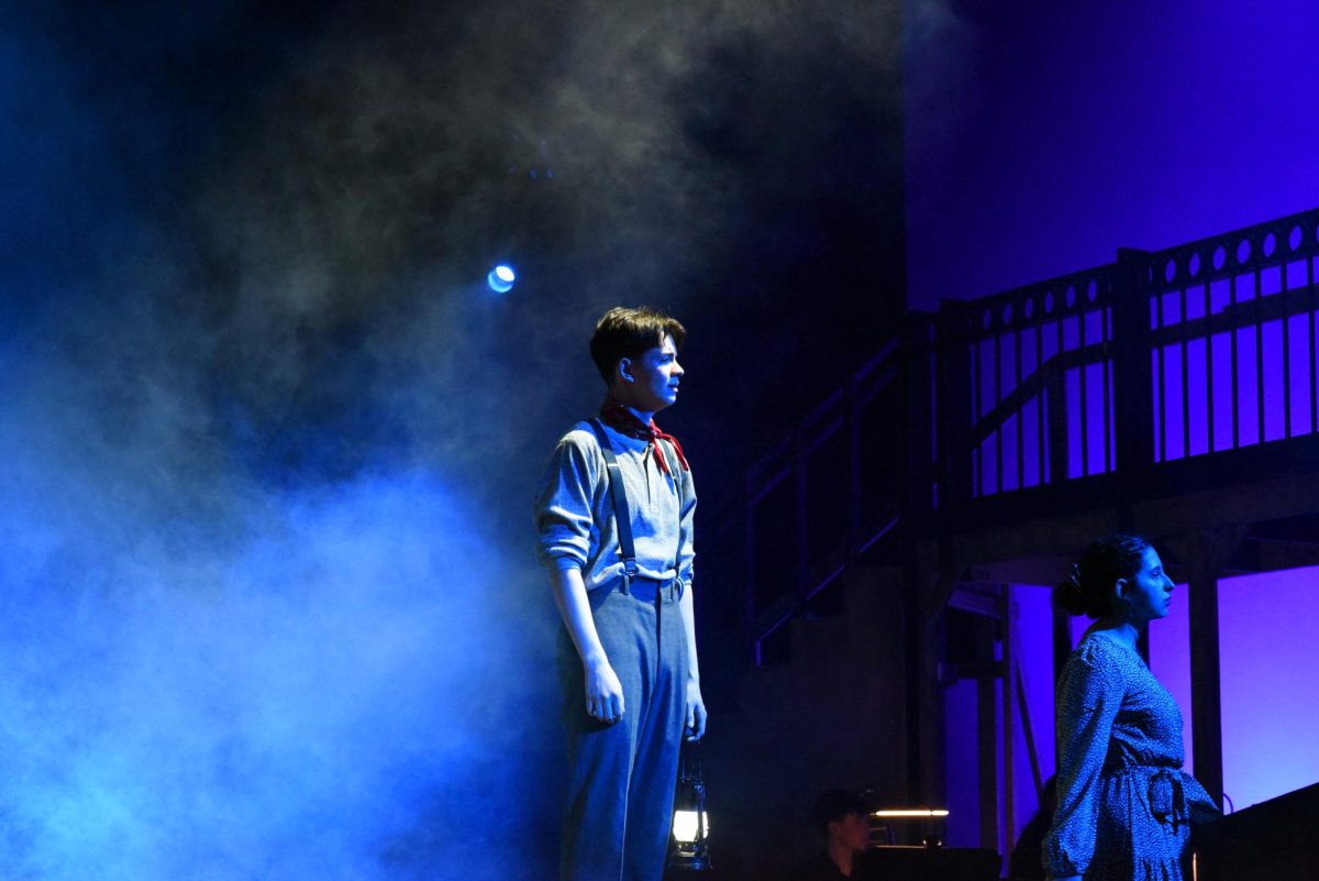 DON'T LOOK. Despair clouds Wilson's face as doubt consumed his mind. He looked back, permanently sending his lover, Eurydice (Maddie Pierce) back into the underworld. 