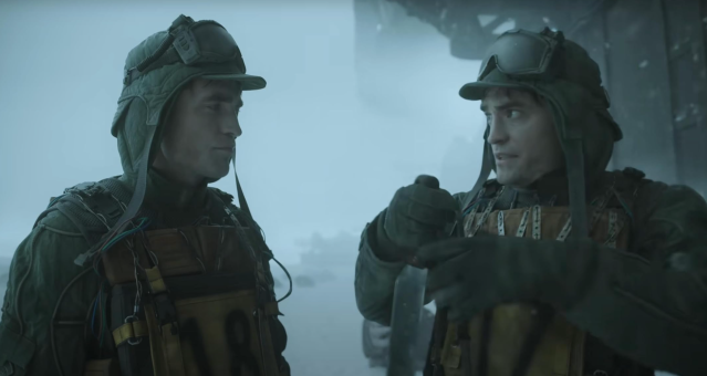 DOUBLE TROUBLE: Robert Pattison stars in twin roles in "Mickey 17", a choice that has polarized viewers. 