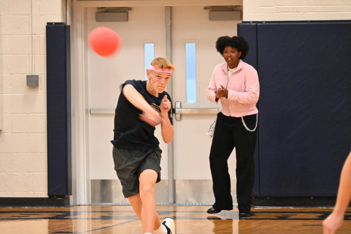The first round of the annual tournament took place in the gym during X period on Wednesday. 