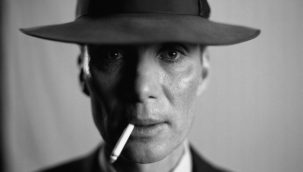 FIRST THOUGHT. Christopher Nolan’s masterpiece, “Oppenheimer,” is one of the most powerful films I’ve ever had the pleasure of viewing in a theater (Fair use image from Universal).