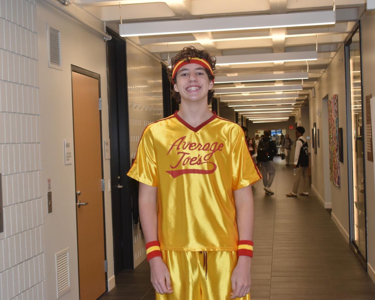 ICON. Ninth-grader Jack Milter dressed as "average joe" -- and nails it.