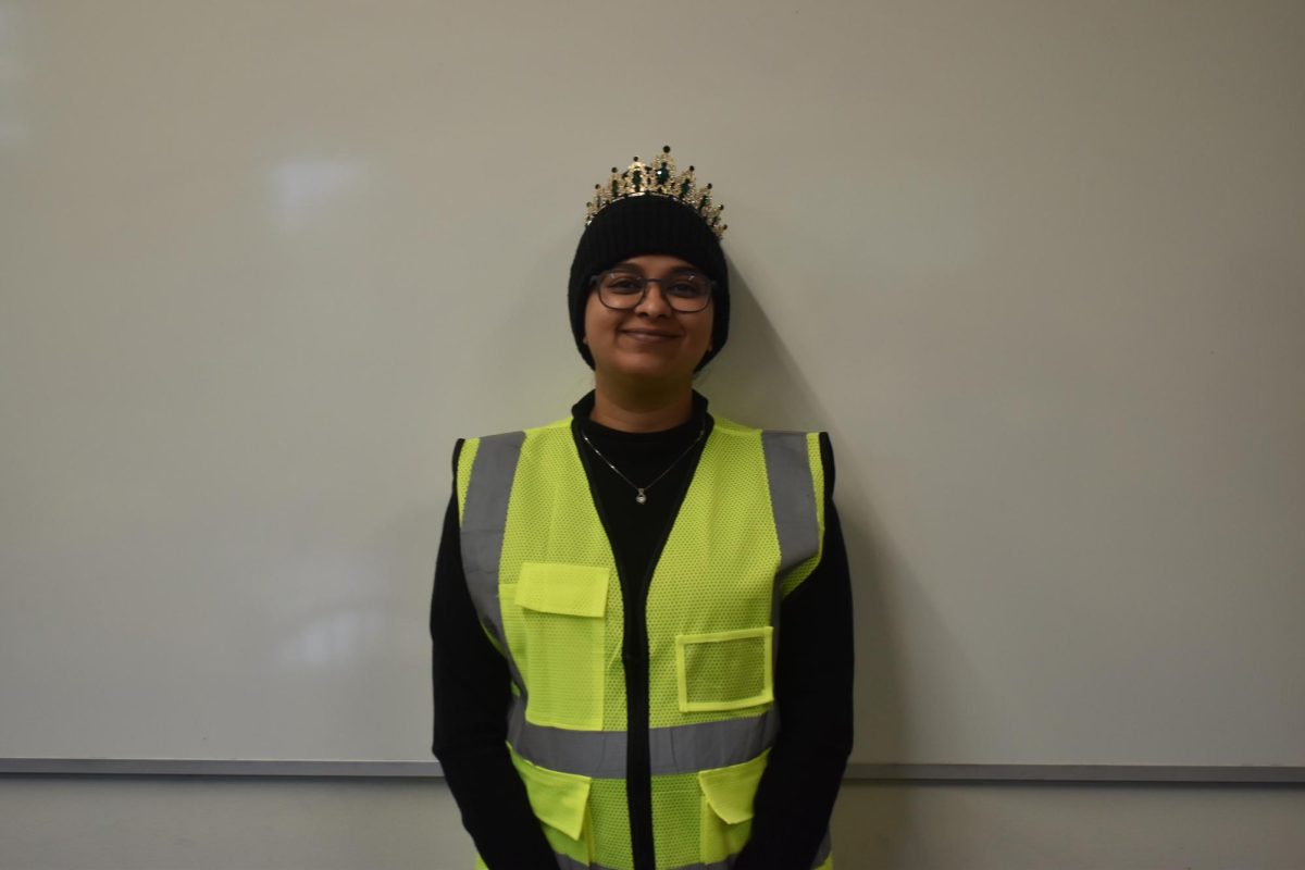 DID SHE DO IT? History teacher, Varsha Venkatasubramanian, showed up fully dressed as a thief from the infamous Louvre heist. From the construction jacket to the stolen crown, who knows, she might've done it.