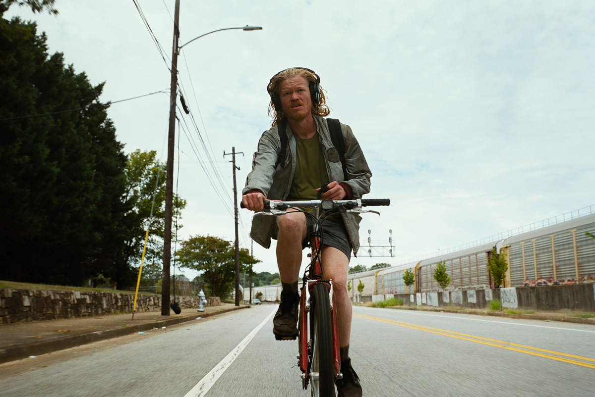 COLLABORATION. "Bugonia" is Jesse Plemons' second collaboration with director Yorgos Lanthimos in the span of two years, and his performances are equally remarkable in both, this time around playing a down-on-his-luck, conspiring societal outcast (Free use image from Element Pictures). 