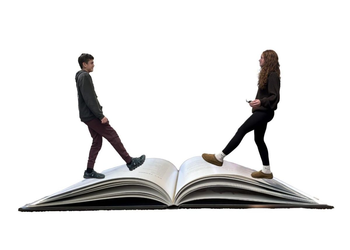READING REFLECTION. Students recall favorite books that shaped their childhood, and often were a part of their daily routines. Sophomore Soren Guettler said, “My mom would read to me and my sister every night.”