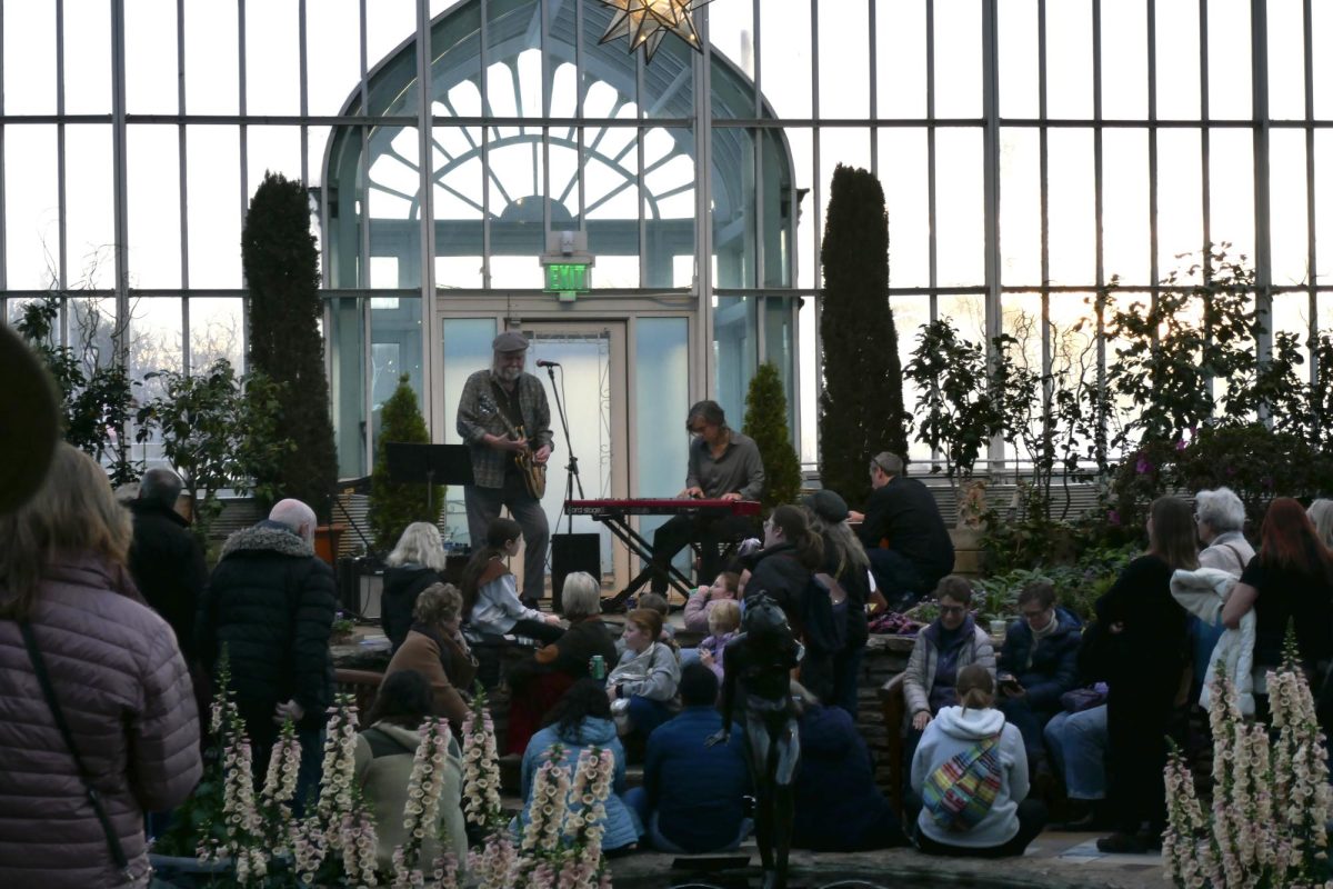 GROWING IN THE GARDEN. Como Conservatory's Music Under Glass event attracts visitors to the park to listen to local artists, growing their platform. 