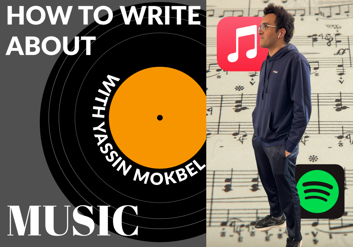 
MASTERING MUSIC. RubicOnline A&E editor Yassin Mokbel has been writing music related stories for his beat since his sophomore year. In this episode, he explains the thought process and effort it takes to master his music writing craft.