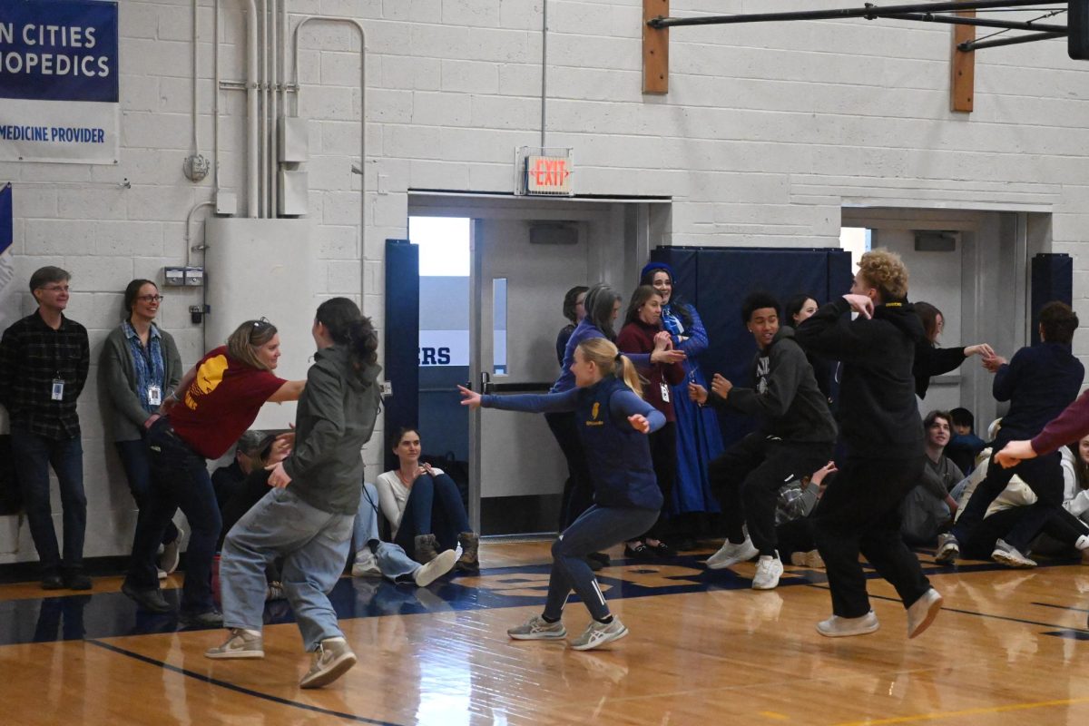 STEM TEACHERS. Captains rush to grab the nearest STEM teacher.