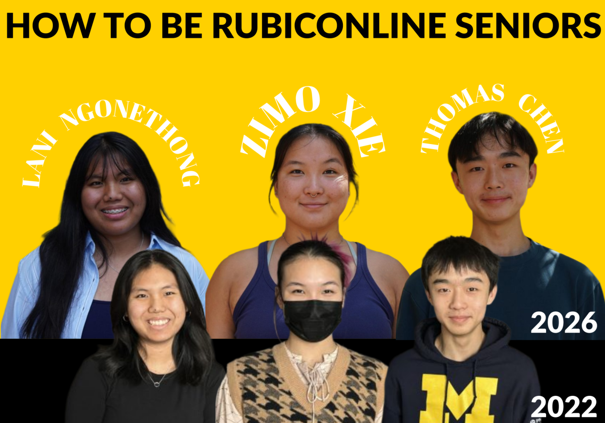 GOODBYE. Listen as RubicOnline seniors reflect on their time on staff. 