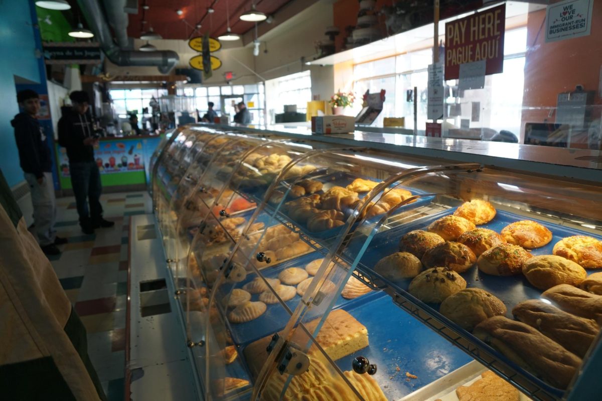 TRYING TREATS. The Rubicon seniors embarked on a journey to different cultural markets to review snacks from around the globe, including pastries, cookies, snack mixes and desserts. 
