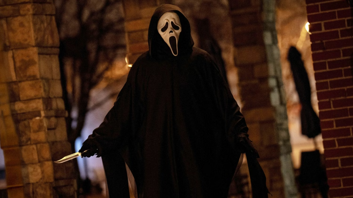 CHEAP HORROR. "Scream 7" is the second soft-reboot of the franchise, as it (unsuccessfully) attempts to strip the films down to the bone and create a simple, enjoyable horror flick (Fair use image from Spyglass Media Group). 