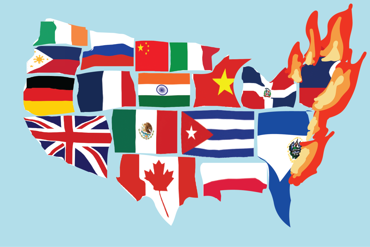 NATION ON FIRE. Immigrants make up for a significant portion of every state's population and economy. According to Bloomberg, without people who gained citizenship by place of birth, $7.7 trillion would disappear from the American economy.