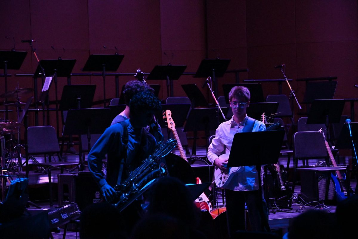 QUARTET. The Juan Miguel Quartet kept the crowd entertained during intermission with lively, smooth jazz.