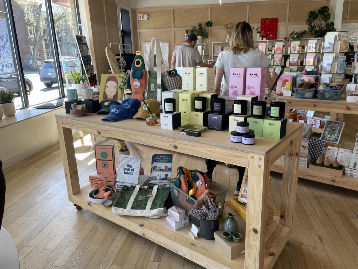 MERCHANDISE. In addition to being a coffee shop, Moona Moono sells cute trinkets. 