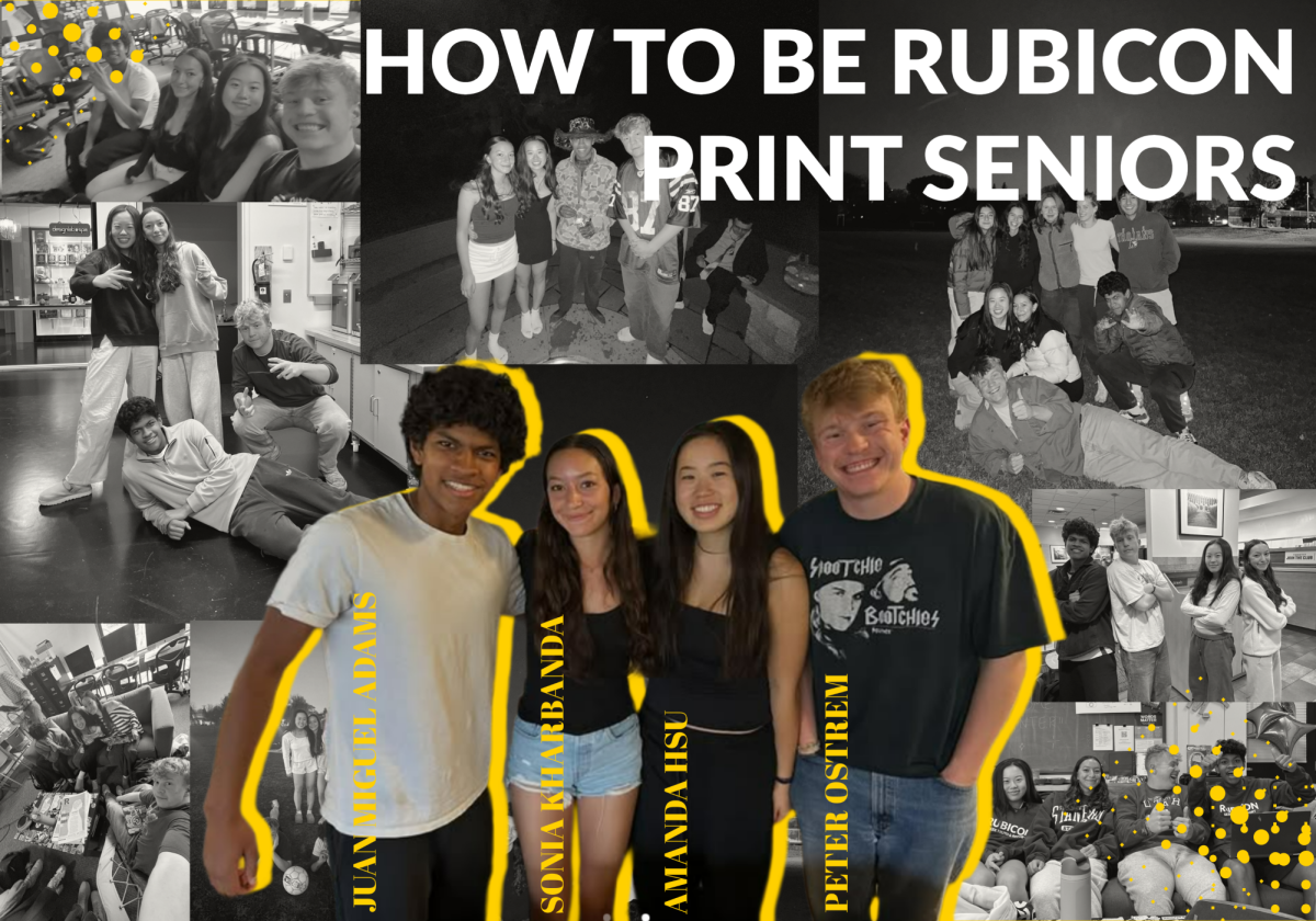 SENIOR SIGNOFF. Listen as Rubicon Print seniors recap lessons learned from their time on staff.