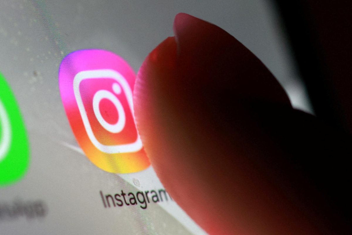 Instagram app icon is seen on a smartphone in this illustration taken October 27, 2025. REUTERS/Dado Ruvic/Illustration