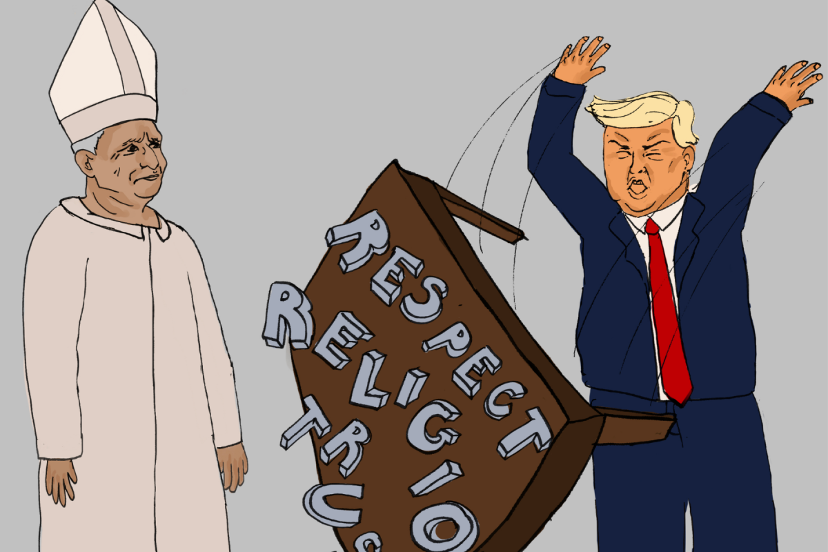 RELIGIOUS RIFT. President Donald Trump's comments towards Pope Leo XIV have blatantly disrespected the Catholic community and blurred the line between religion and politics. On Truth Social, Trump told the pope to "get his act together as pope, use Common Sense, stop catering to the Radical Left, and focus on being a Great pope, not a Politician."