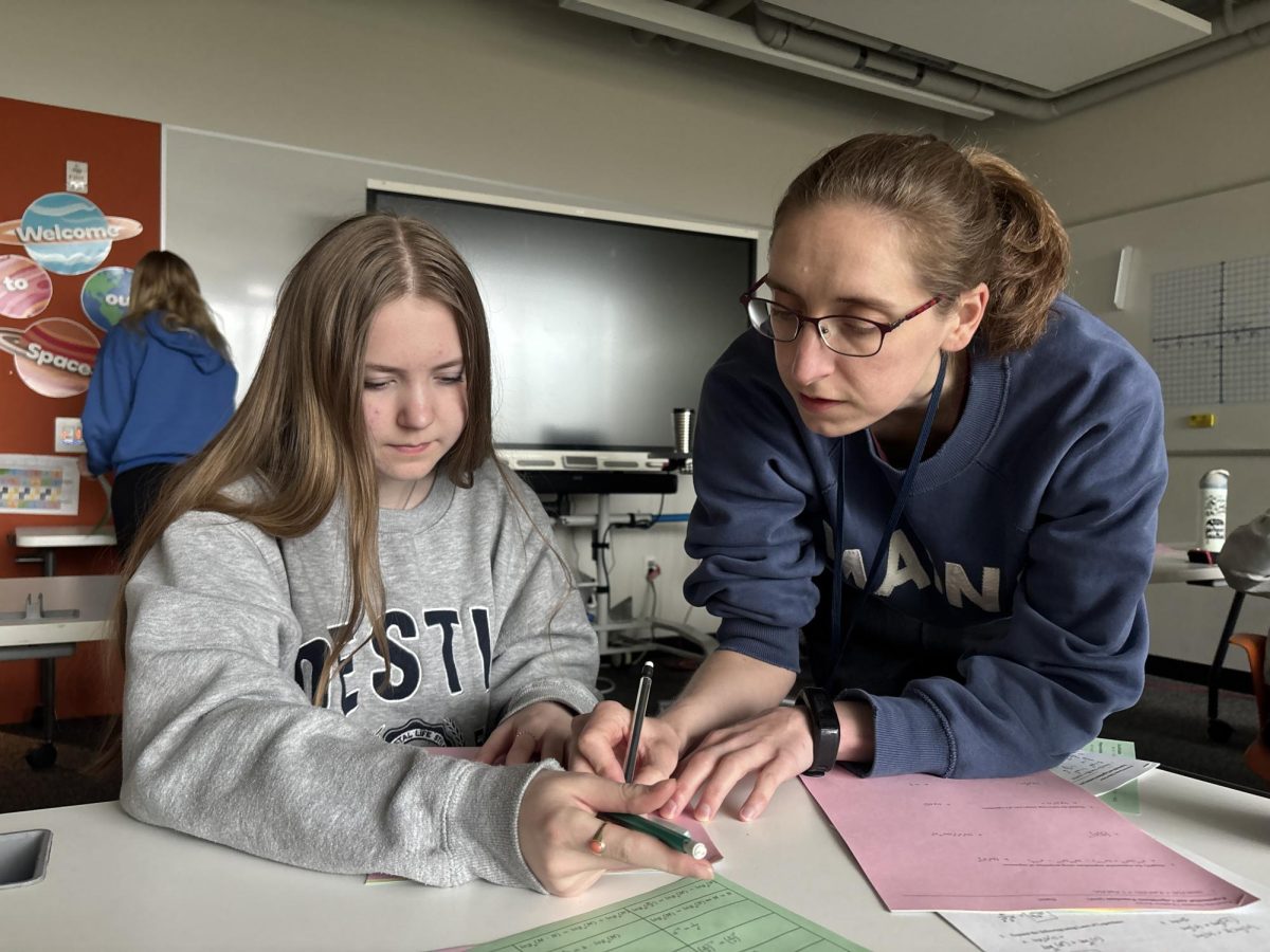 NO PLACE LIKE HOME. Math teacher Nicole Koening said, "“I will … miss the students, and my colleagues. All of them have been absolutely wonderful."