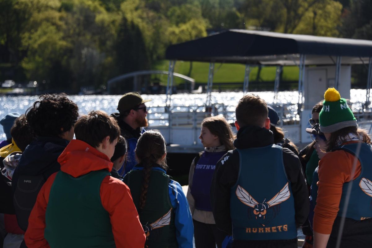 The sailing club competed at a regatta at Lake Minnetonka this past Saturday.