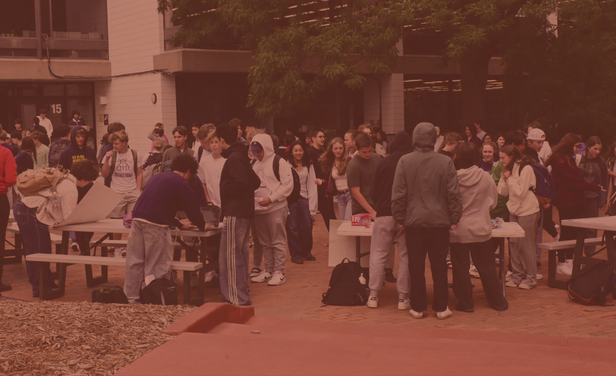CLUBS CRAZE. Club and affinity group leaders showcase their groups to prospective new members, with many surrounding personal culture.