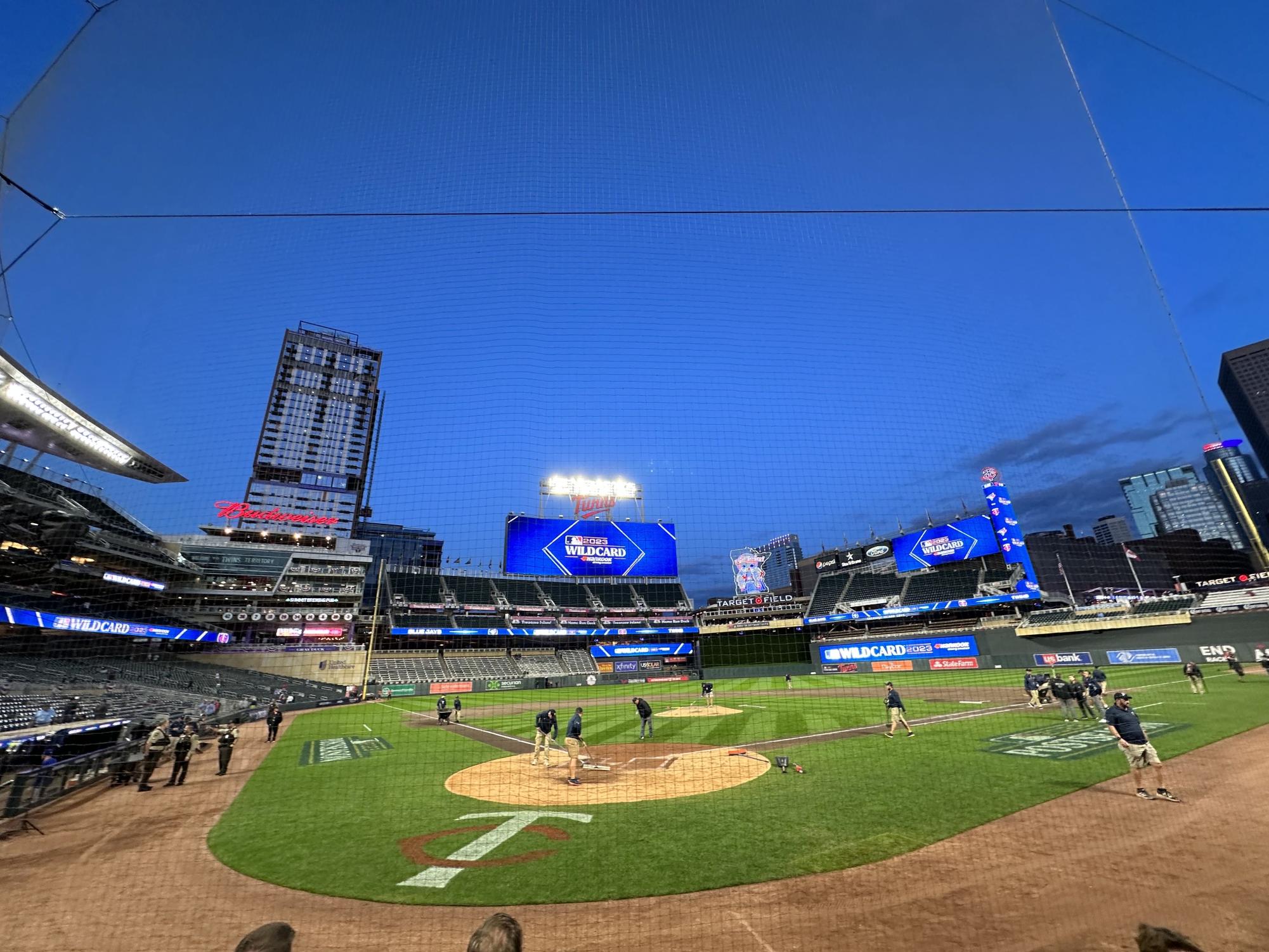 HOME PLATE. Watching the Twins (Photo Submitted by James Welsh). 